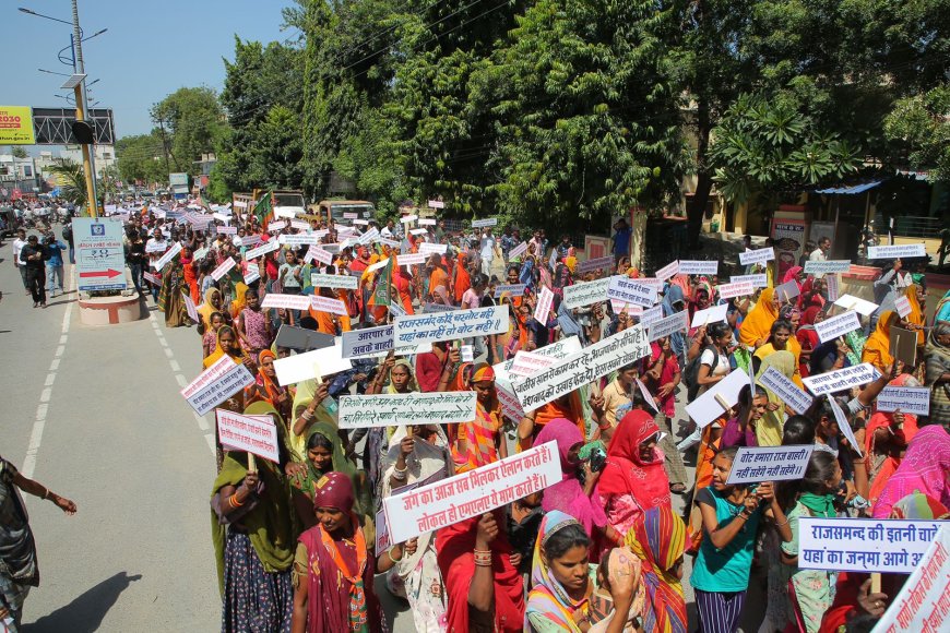 राजसमन्द भाजपा में घमासान, स्थानीय की मांग को लेकर रैली