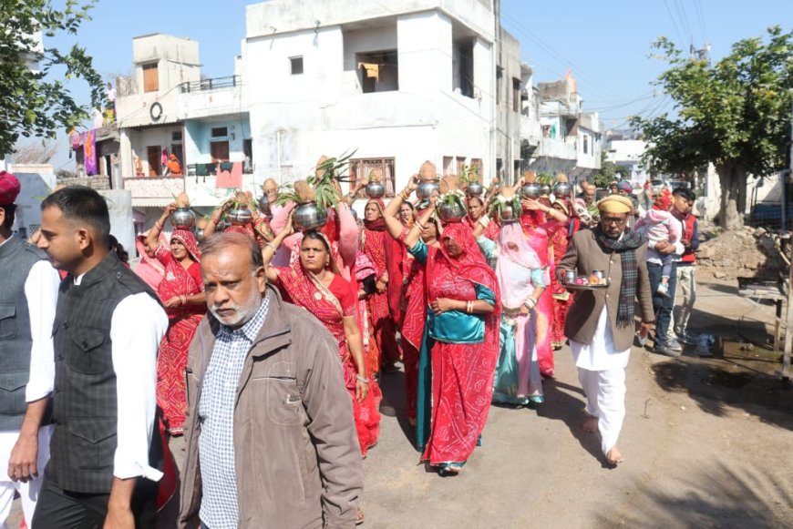 बिड़ला धर्मशाला में श्री दैवीय भागवत कथा महोत्सव का शुभारंभ